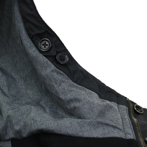 New Vince Wool Toggle Coat Men's Jacket Size Large Black Color $725 - Picture 3 of 16